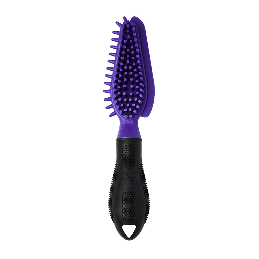 FURminator Hair Collection Rubber Brush For Cats Removes Loose
